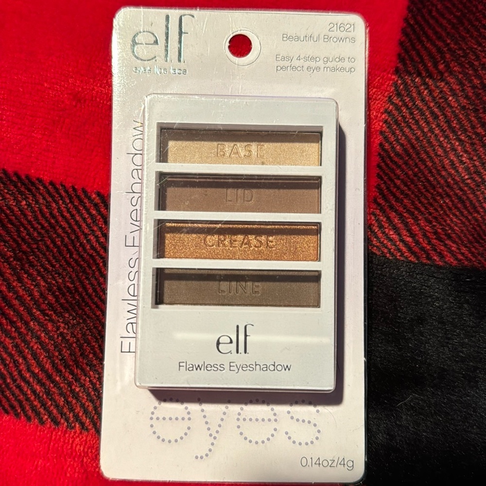 e.l.f. Beautiful browns eyeshadow.
